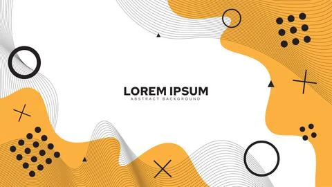 Geometric Background Design Made of Abstract Drawings Stock Illustration