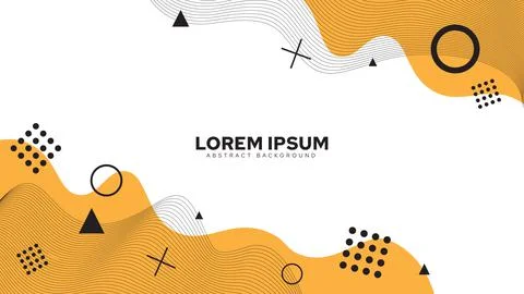 Geometric Background Design Made of Abstract Drawings Stock Illustration