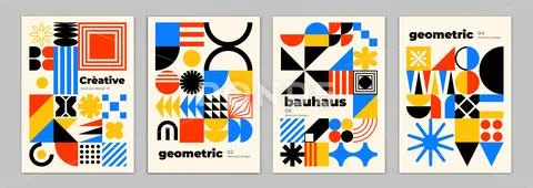 Geometric Background Design PSD Template