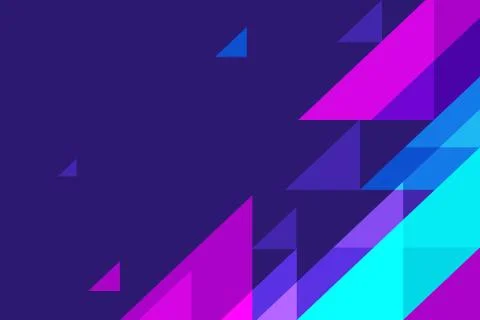 Geometric background design vector triangle colorful background Stock Illustration