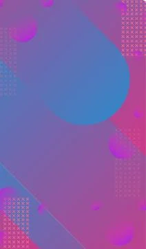 Geometric background. Dynamic shapes composition by lines and gradient with b Stock Illustration