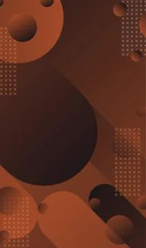 Geometric background. Dynamic shapes composition by lines and gradient with b Stock Illustration