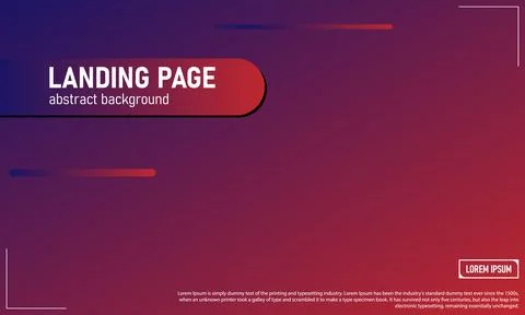 Geometric background. Dynamic shapes composition blue and red Stock Illustration