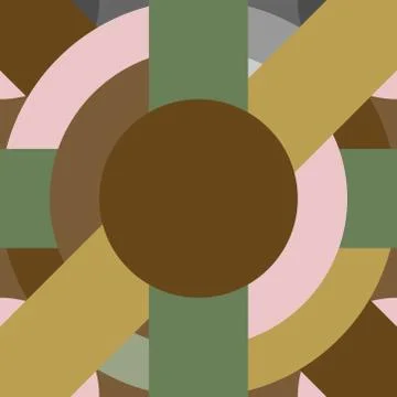 Geometric background expressive shape ornaments graphical design Stock Illustration