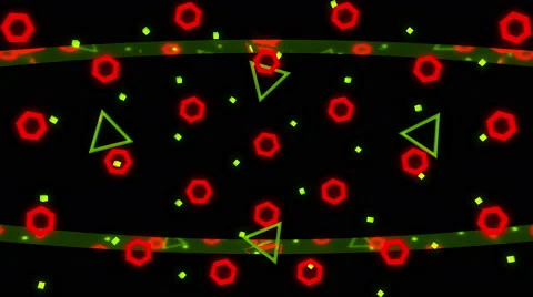 Geometric Background Stock Footage 68499085