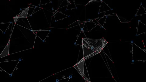 Geometric Background Stock Footage 81021757