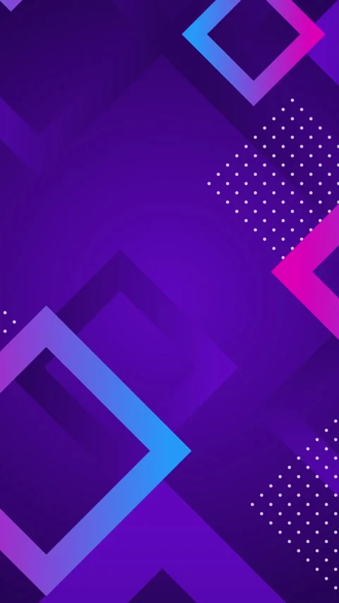 Geometric background with gradient rhombuses. Video stock 249947623