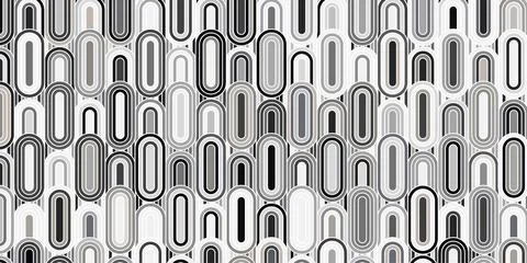 Geometric background gray with circle overlapping Stock Illustration