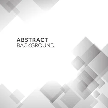 Geometric background with gray shapes Stock Illustration