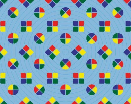 Geometric background Illustrazione stock