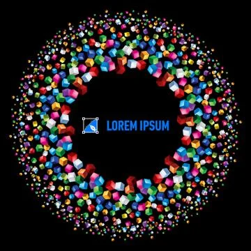 Geometric background 스톡 일러스트