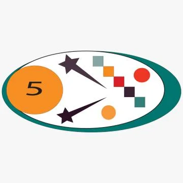 Geometric background Stock Illustration