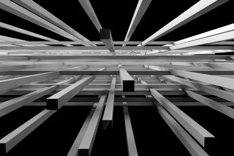 Geometric background image,Geometric background image, building structure Ilustración de archivo