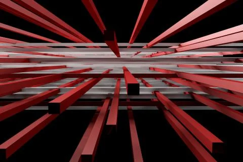 Geometric background image,Geometric background image, building structure Ilustración de archivo