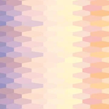 Geometric background of irregular hexagons Stock Illustration