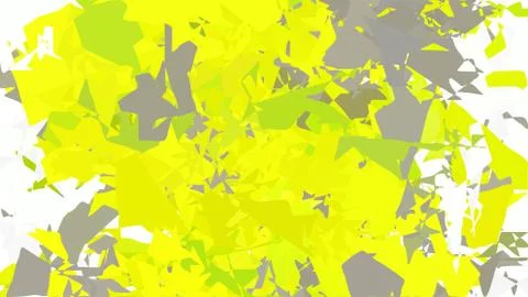 Geometric background in lemon color Stock Illustration