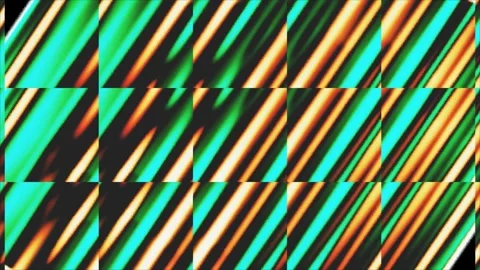 Geometric background of lines and symmetrical reflections Stock Footage 293578639