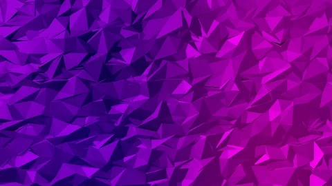 Geometric Background Loop - Abstract Gradient Beautiful Polygons Particles Video stock 100633716