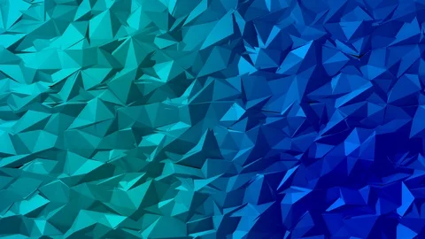 Geometric Background Loop - Gradient Abstract Beautiful Polygons Particles Video stock 100385148