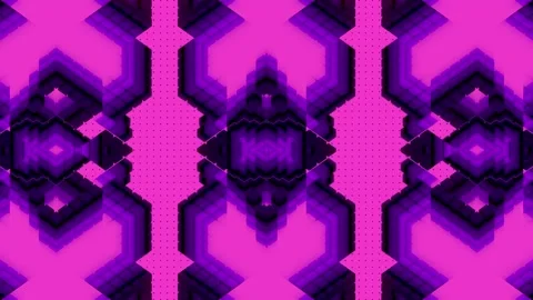 Geometric background with moving geometric shapes 3d rendering loop animation 4K Stock Footage 245699868