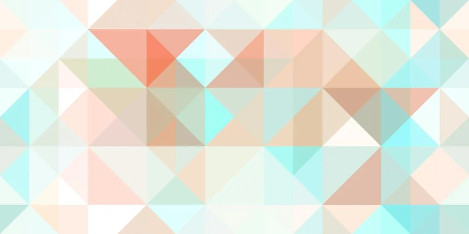 Geometric background pattern. Light brown blue. Seamless chaotic usual forms  Stock Illustration