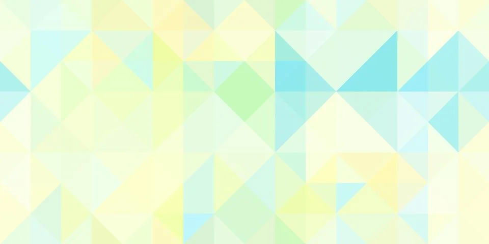 Geometric background pattern. Light yellow sky blue. Seamless rambling regula Stock Illustration