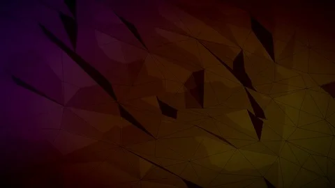 Geometric Background of Perspective Triangles Deep Colorized 4k Looping Video stock 73126988