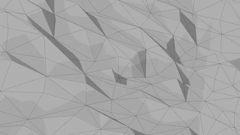 Geometric Background of Perspective Triangles With Shadows 4k Looping Video stock 73035615