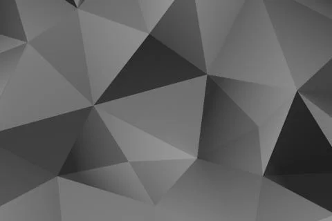 Geometric background with random triangles Stock Illustration