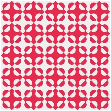 Geometric background with repeating circle and triangle 库存插图