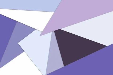Geometric background sheets of colored paper pastel gray beige. Stock Illustration