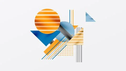 Geometric background showcasing sharp lines, contrasting colors, and 스톡 일러스트