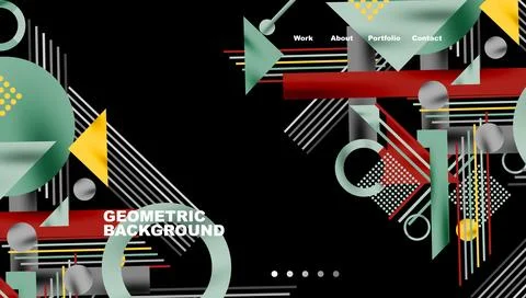 Geometric background showcasing sharp lines, contrasting colors, and 스톡 일러스트