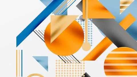 Geometric background showcasing sharp lines, contrasting colors, and 스톡 일러스트