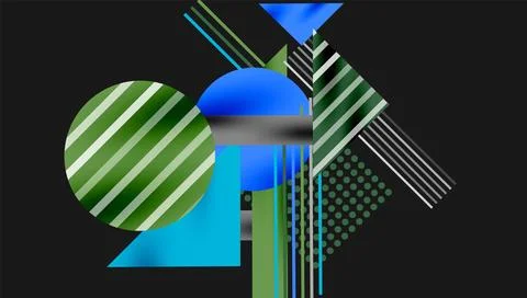 Geometric background showcasing sharp lines, contrasting colors, and 스톡 일러스트