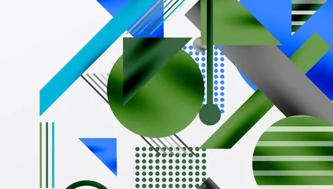 Geometric background showcasing sharp lines, contrasting colors, and 스톡 일러스트