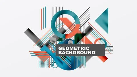 Geometric background showcasing sharp lines, contrasting colors, and 스톡 일러스트