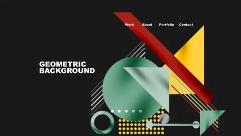 Geometric background showcasing sharp lines, contrasting colors, and 스톡 일러스트
