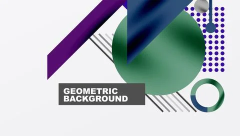 Geometric background showcasing sharp lines, contrasting colors, and Stock Illustration