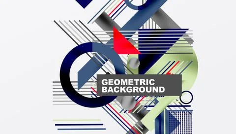 Geometric background showcasing sharp lines, contrasting colors, and 스톡 일러스트
