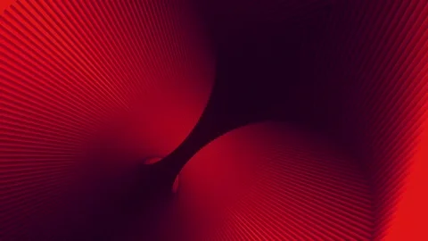 Geometric background with symmetrical composition. 3d rendering loop animation Stock Footage 268832549