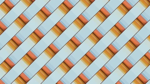 Geometric background with trendy gradient pattern. 3d rendering loop animation Stock Footage 153025519