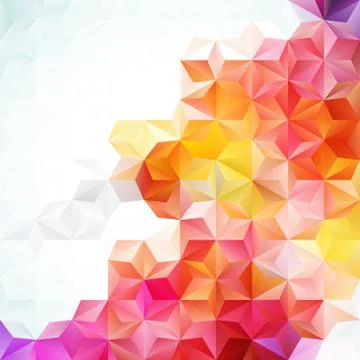 Geometric background triangle. Stock Illustration