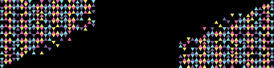 Geometric background with triangle shape pattern. Abstract wallpaper  Stock Illustration