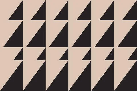 Geometric Background Triangle Shapes and Designs Brown Colors Geometric Pattern 库存插图