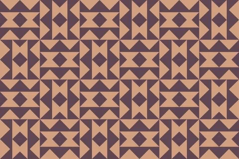 Geometric Background Triangle Shapes and Designs Brown Colors Geometric Pattern 스톡 일러스트