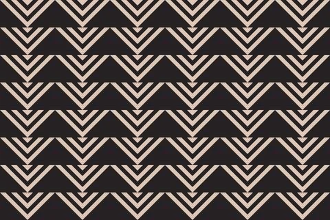 Geometric Background Triangle Shapes and Designs Brown Colors Geometric Pattern Stock Illustration