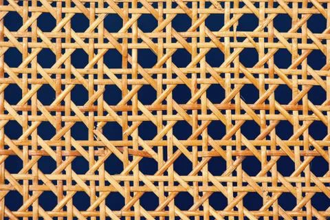 Geometric basketwork seamless pattern stylish texture with repeating straight 写真素材