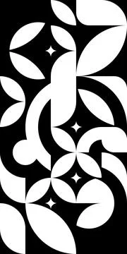 Geometric bauhaus pattern. Vector Stock Illustration