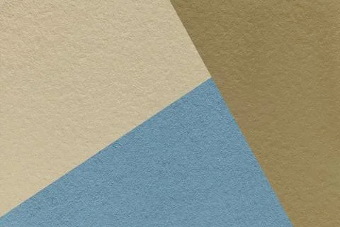 Geometric beige, brown and blue texture paper background for presentation, .. Stock Illustration